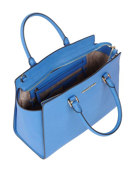 michael kors tasche blau